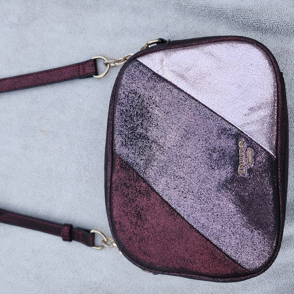 Dune London Purple and Pink Crossbody Bag with Sleek Design, EUC - Picture 10 of 13